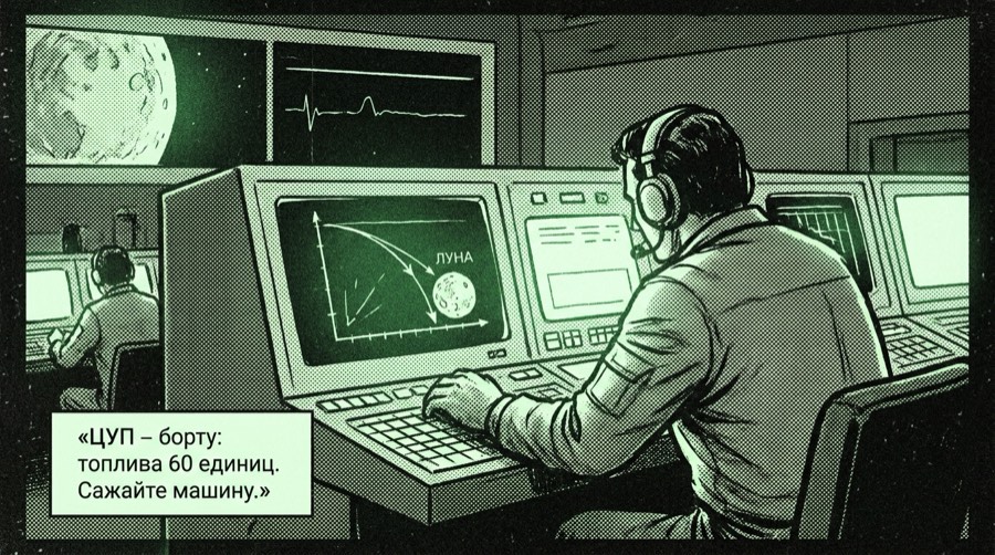 ЦУП даёт задание